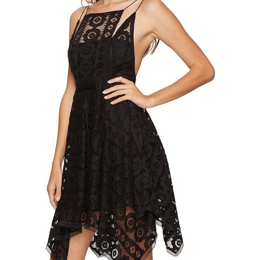 Free People Just like Honey draped lace dress
